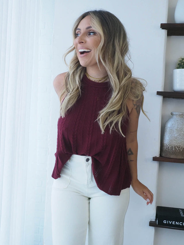 Flared Mesh Top