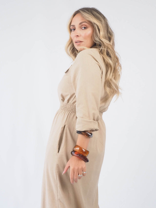 Vestido Camiseiro Midi