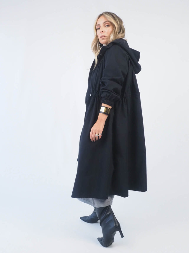 Adjustable Long Parka