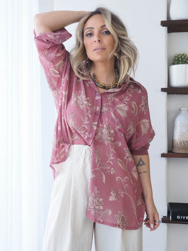 Camisa Estampada