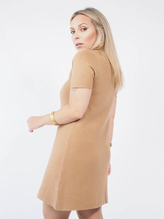 SHORT KNITTED DRESS