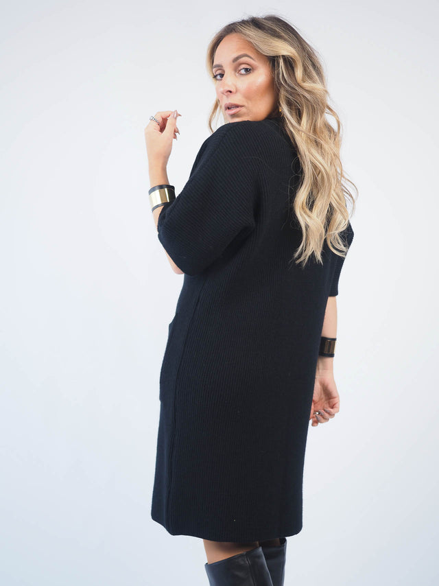 Short Sleeve Knit Dress