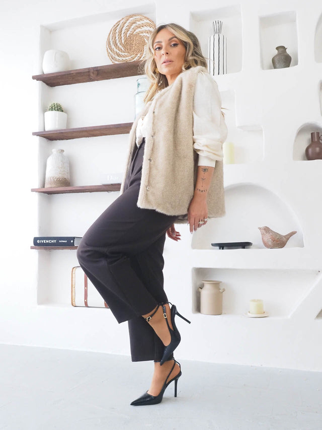 Pantalon paperbag