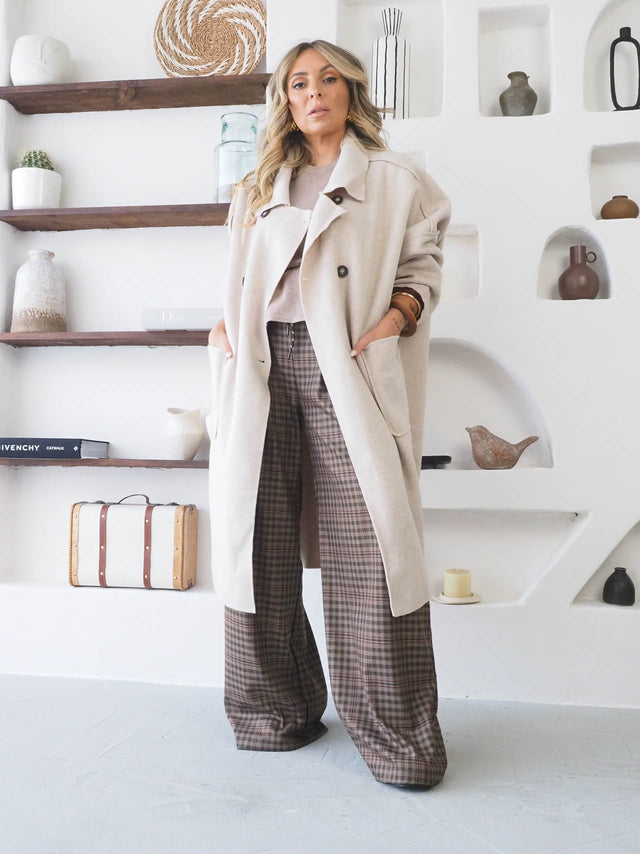 Manteau surdimensionné