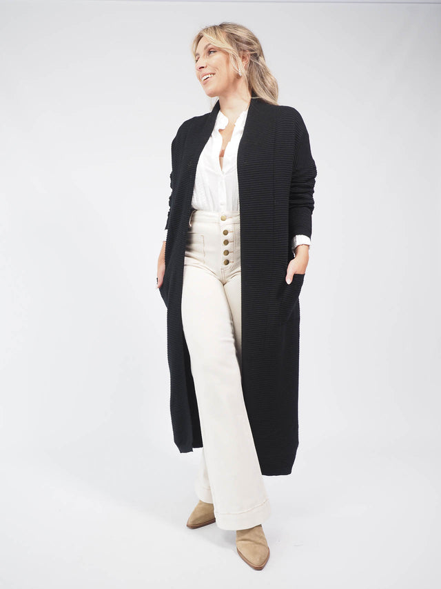MIDI RIB JACKET