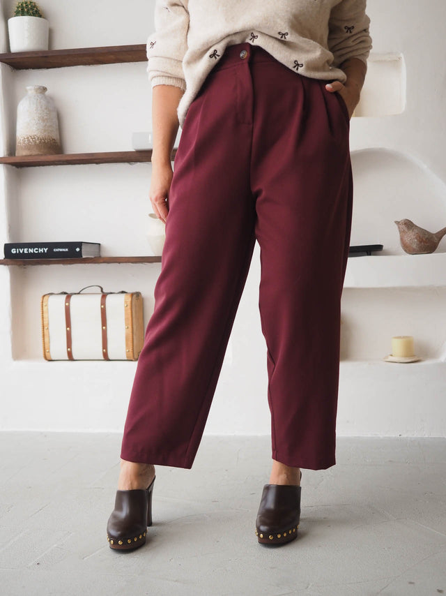 Pantalon paperbag