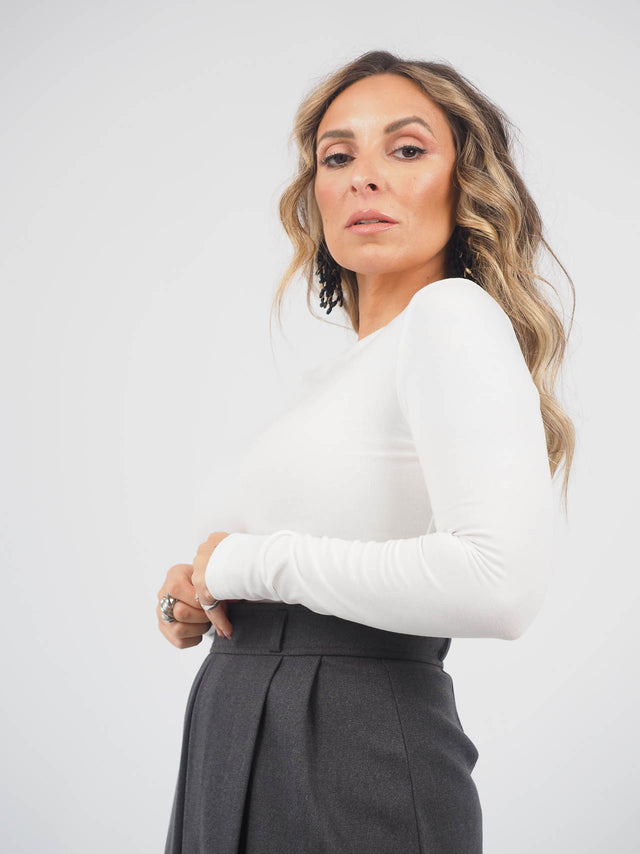 Camisola Básica Manga Comprida