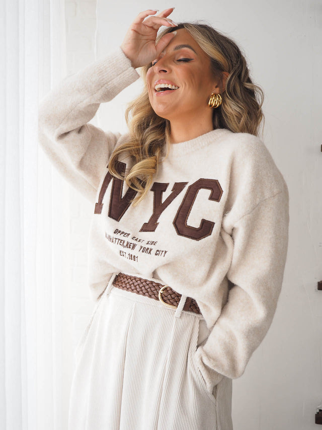 NY Knit Sweater