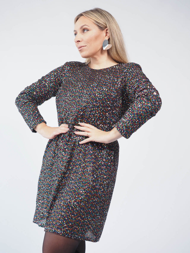 DRESS WITH SEQUINS