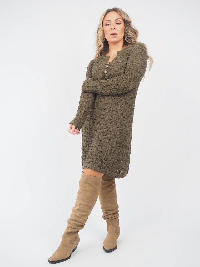 Short Knit Dress