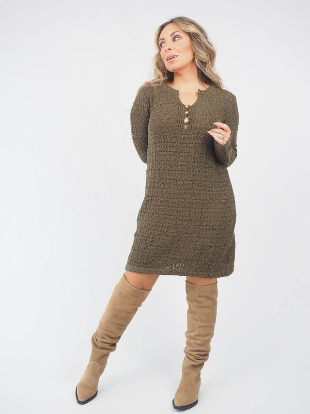 Short Knit Dress