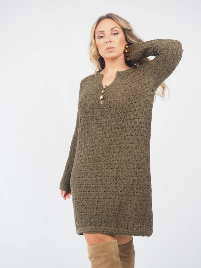 Short Knit Dress