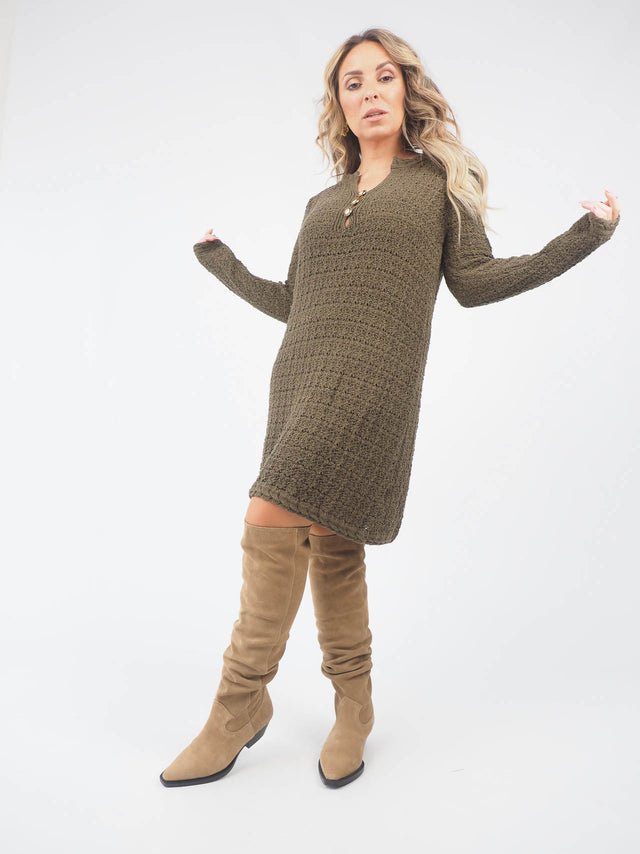 Short Knit Dress