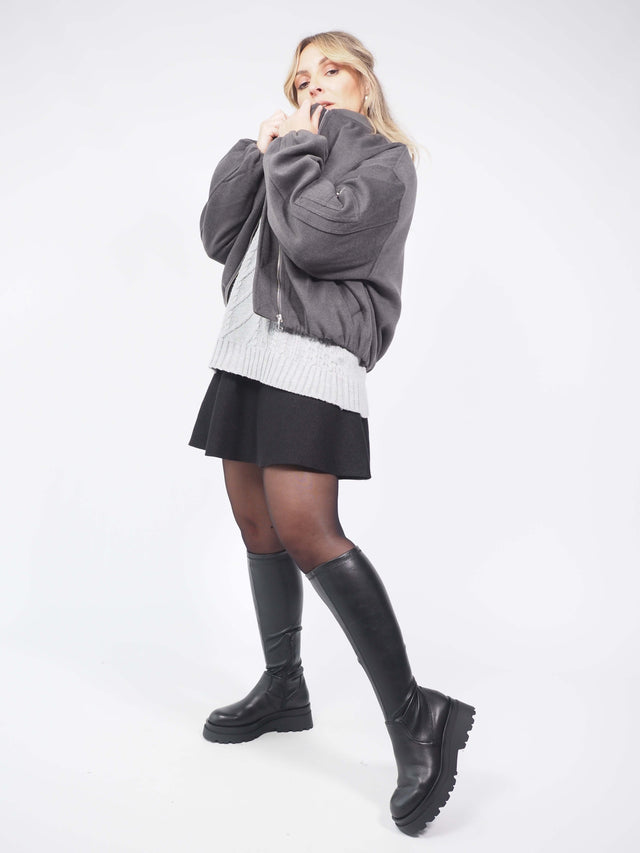 SOFT BOMBER JACKET
