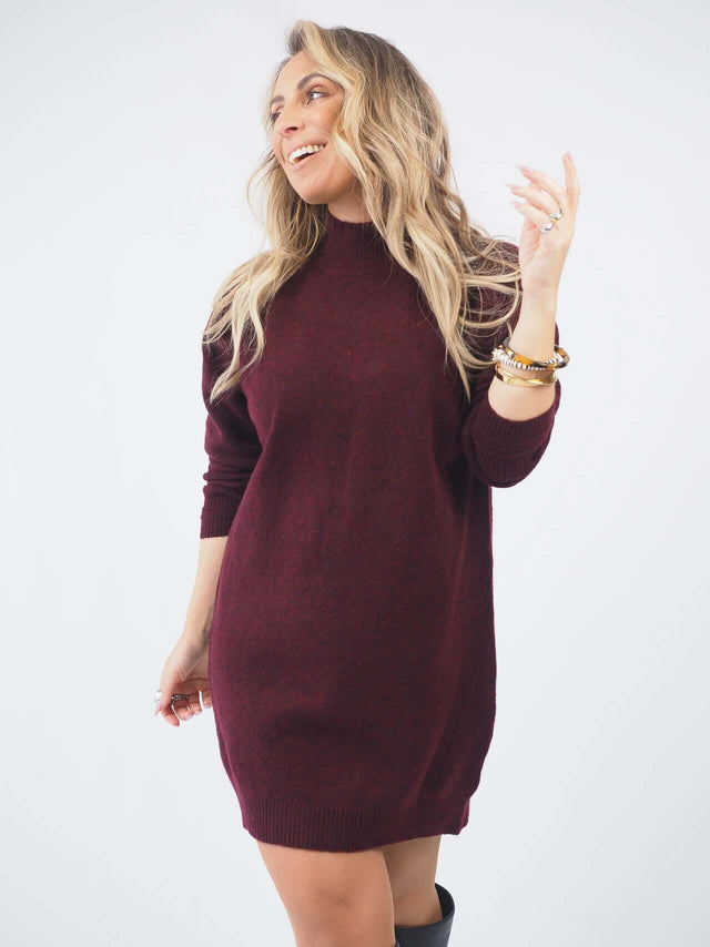 Vestido de Malha Curto
