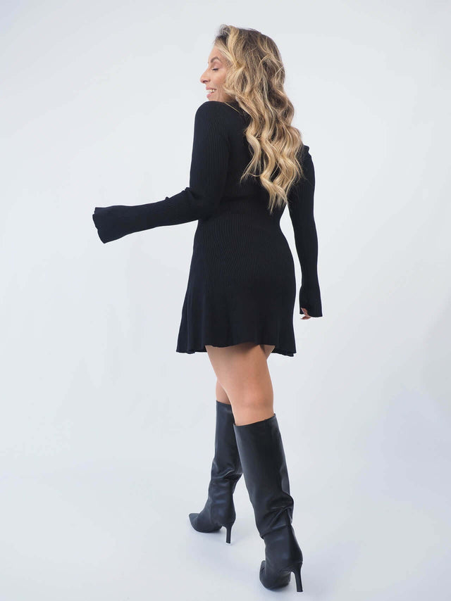 Short Knit Dress