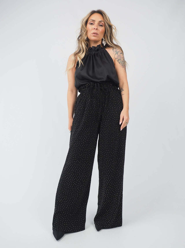 Pantalon brillant