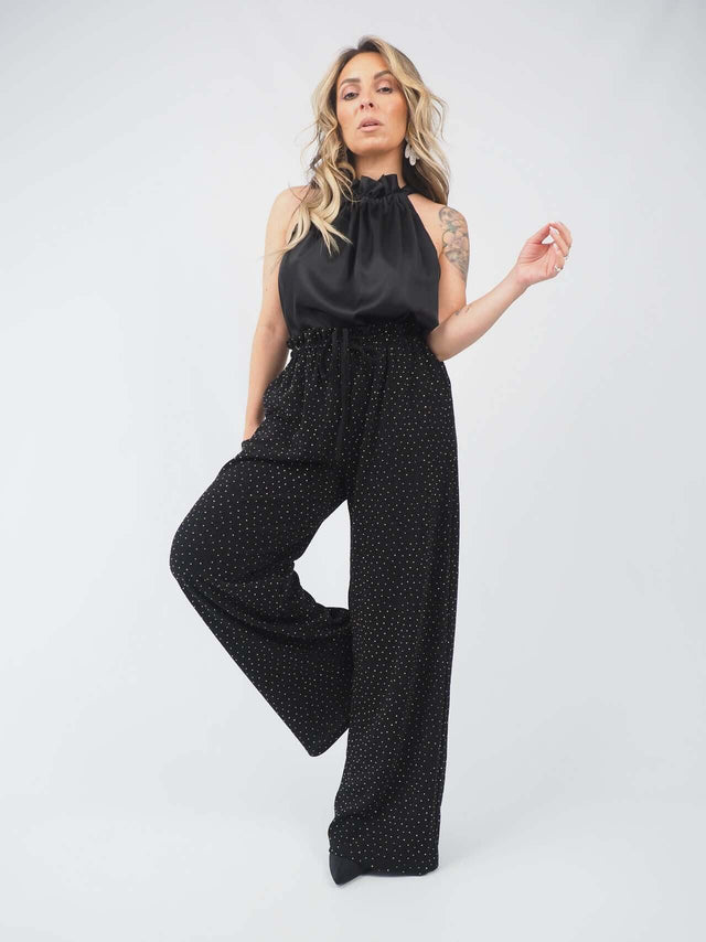 Pantalon brillant