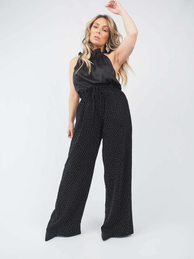 Pantalon brillant
