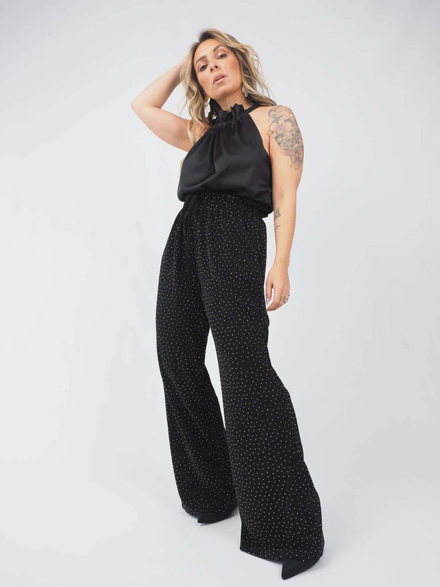 Pantalon brillant