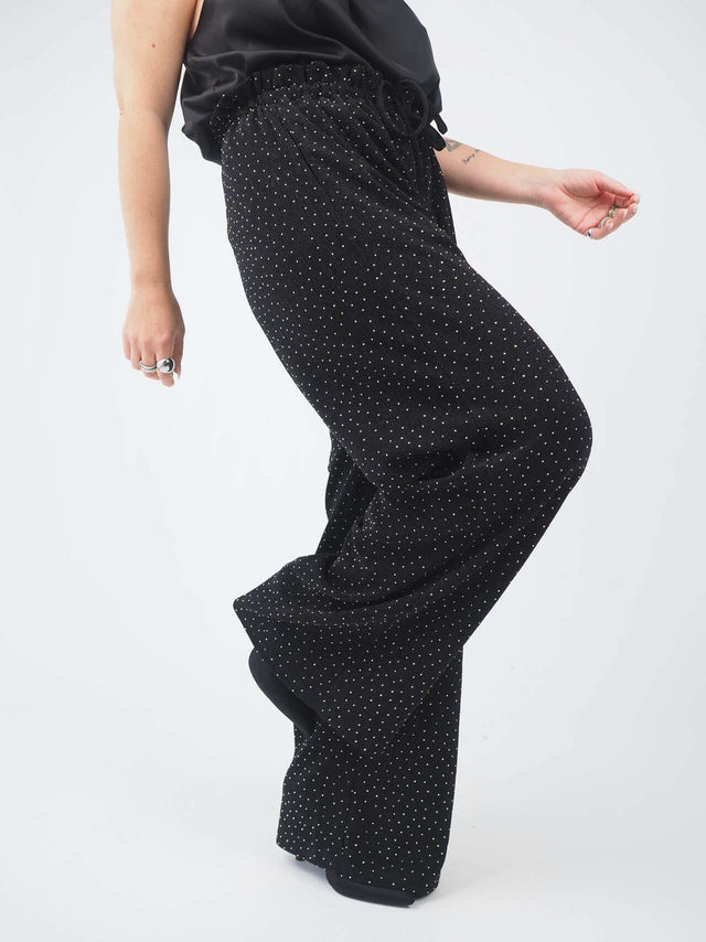 Pantalon brillant