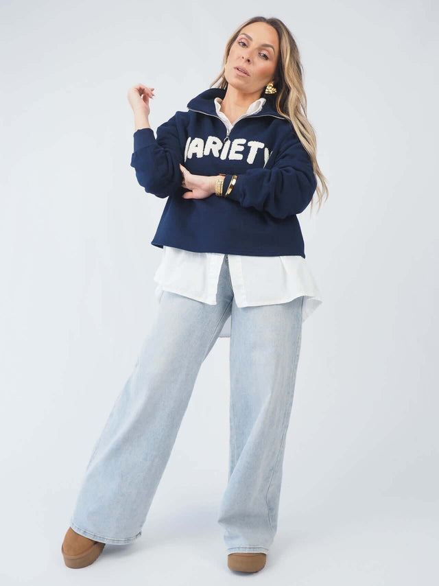 Zip Sweatshirt