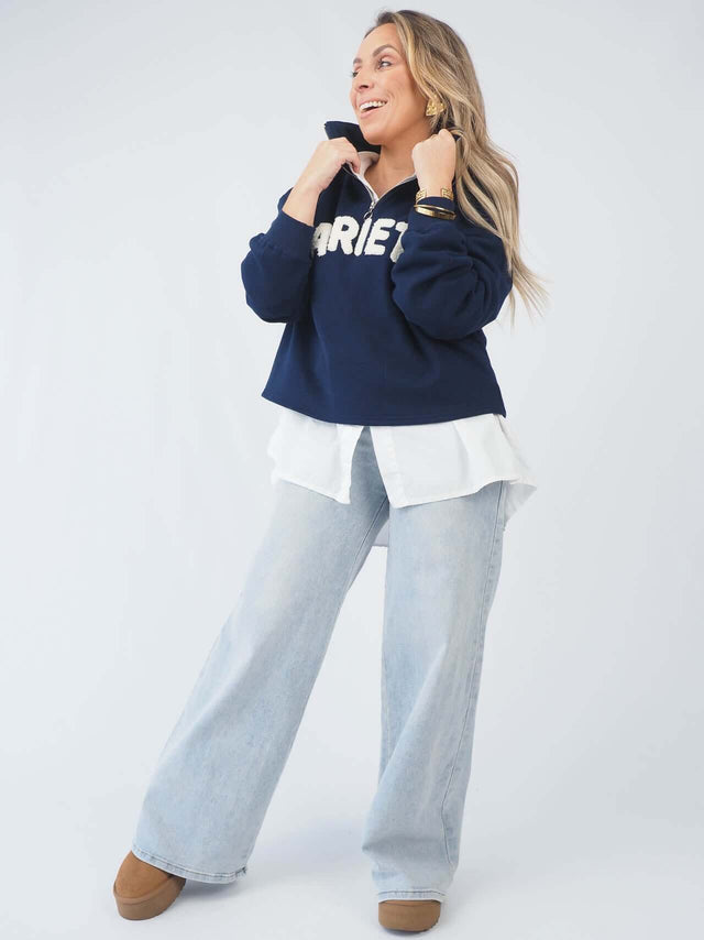 Zip Sweatshirt