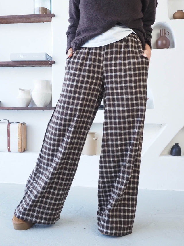 Farmhouse Plaid Pants