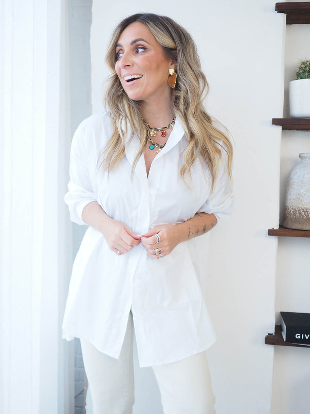 Chemise basique oversize