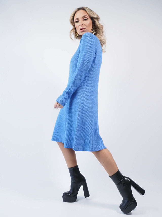 SHORT KNITTED DRESS