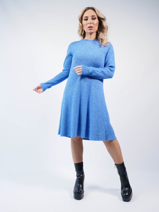 SHORT KNITTED DRESS