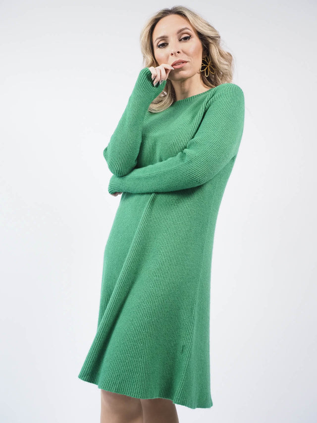 SHORT KNITTED DRESS
