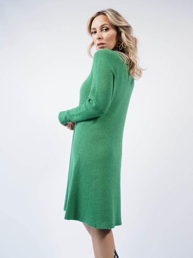 SHORT KNITTED DRESS