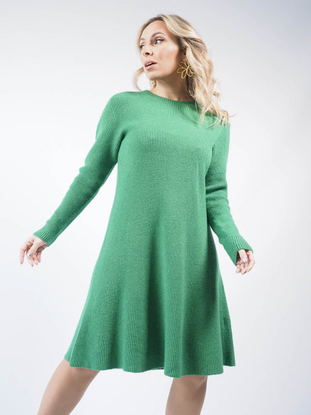 SHORT KNITTED DRESS
