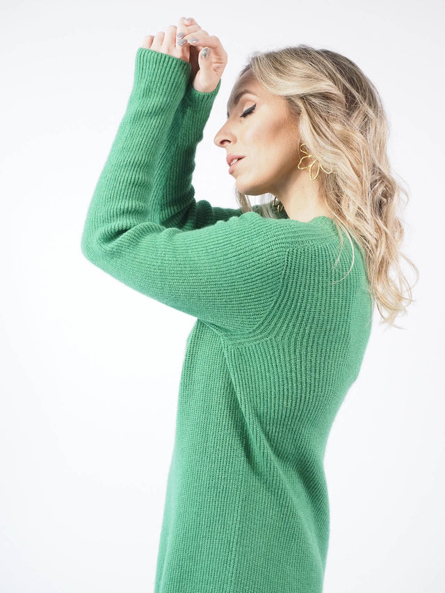 SHORT KNITTED DRESS