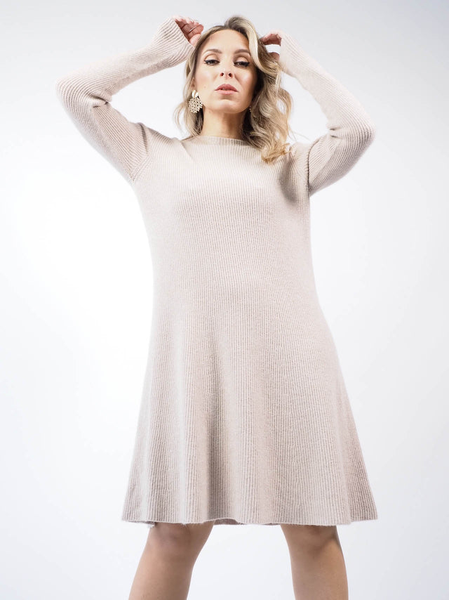 SHORT KNITTED DRESS