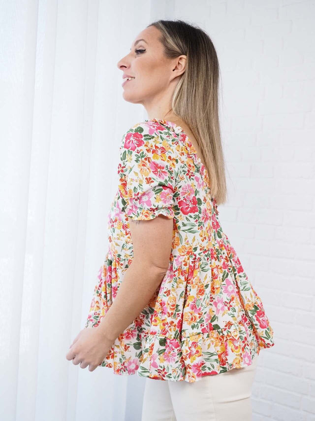 BLUSAS: Blusa Acetinada | Black Peach Color: rosa Size: S/M, M/L | Outono / Inverno 2022