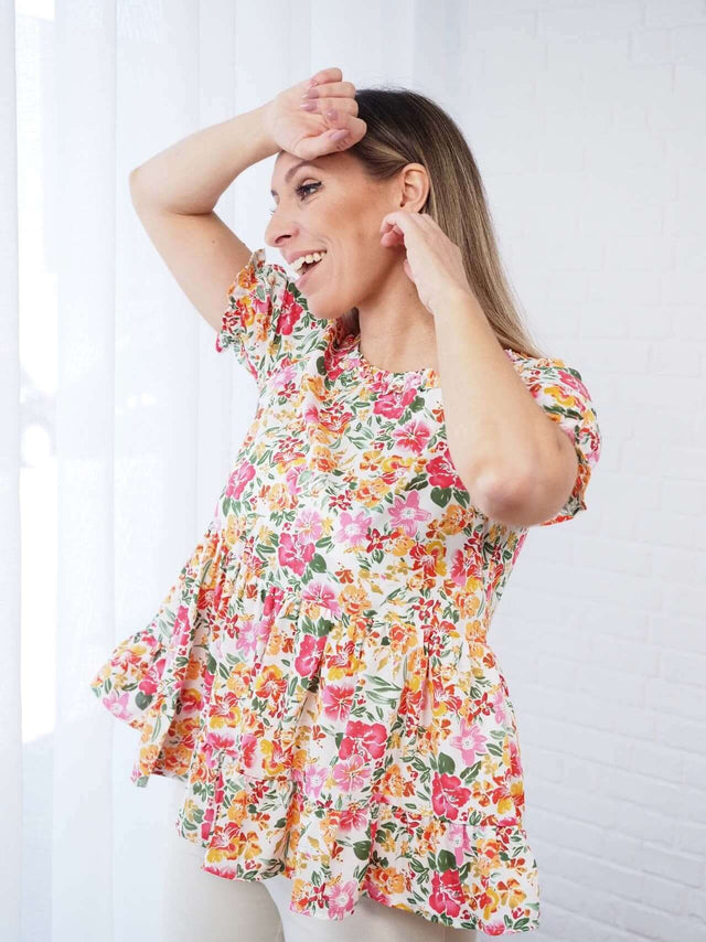 BLUSAS: Blusa Acetinada | Black Peach Color: rosa Size: S/M, M/L | Outono / Inverno 2022