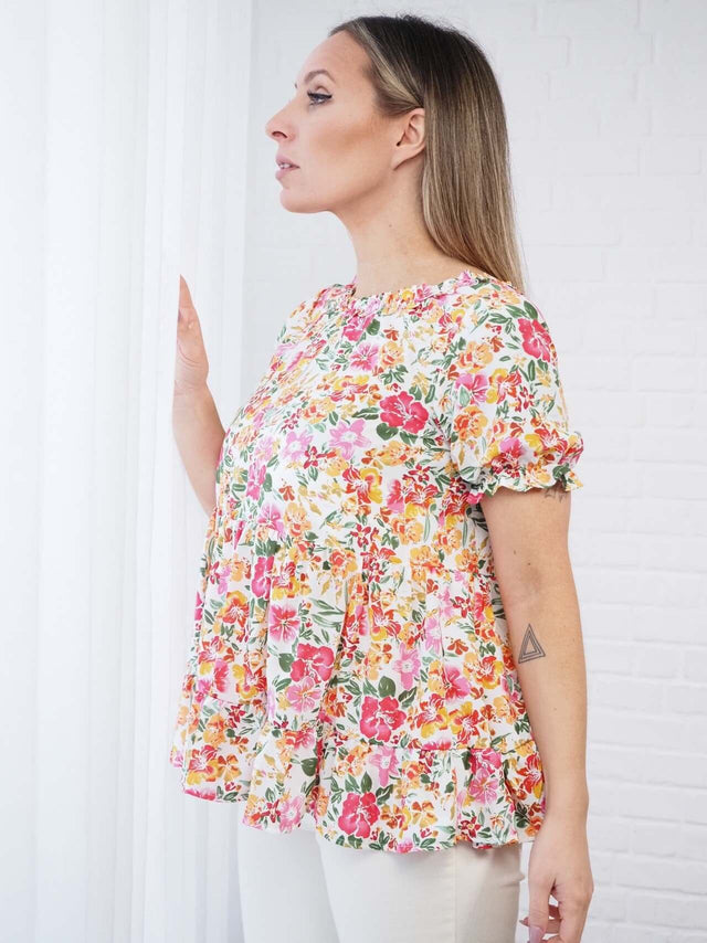 BLUSAS: Blusa Acetinada | Black Peach Color: rosa Size: S/M, M/L | Outono / Inverno 2022