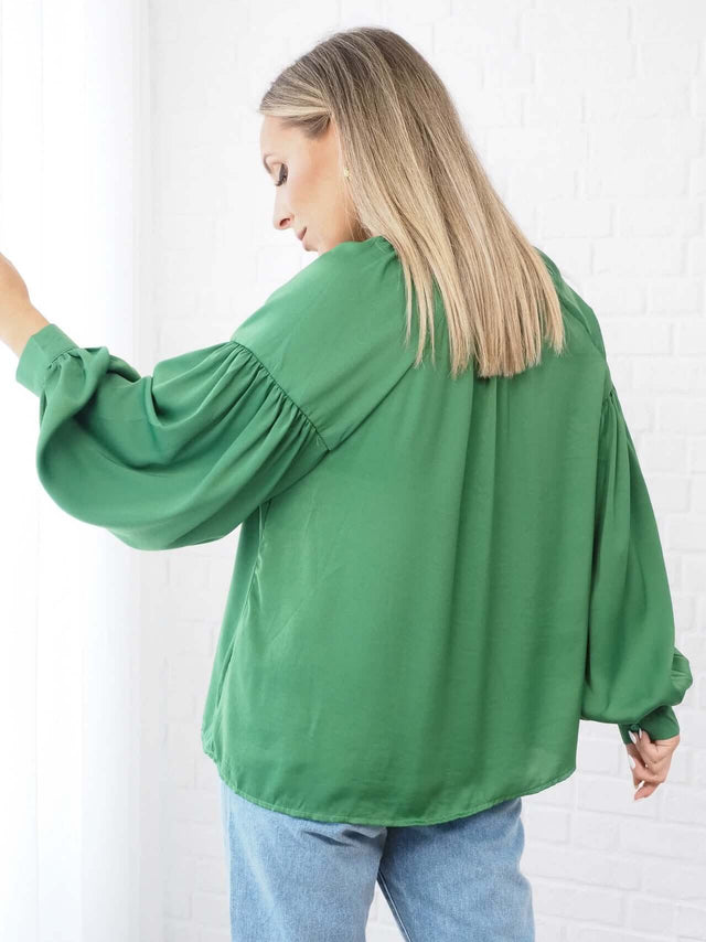 Camisas: Blusa para Senhora - Black Peach® Color: bege, kaki, verde Size: S, M, L | Outono / Inverno 2022