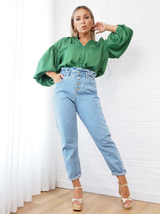 Camisas: Blusa para Senhora - Black Peach® Color: bege, kaki, verde Size: S, M, L | Outono / Inverno 2022
