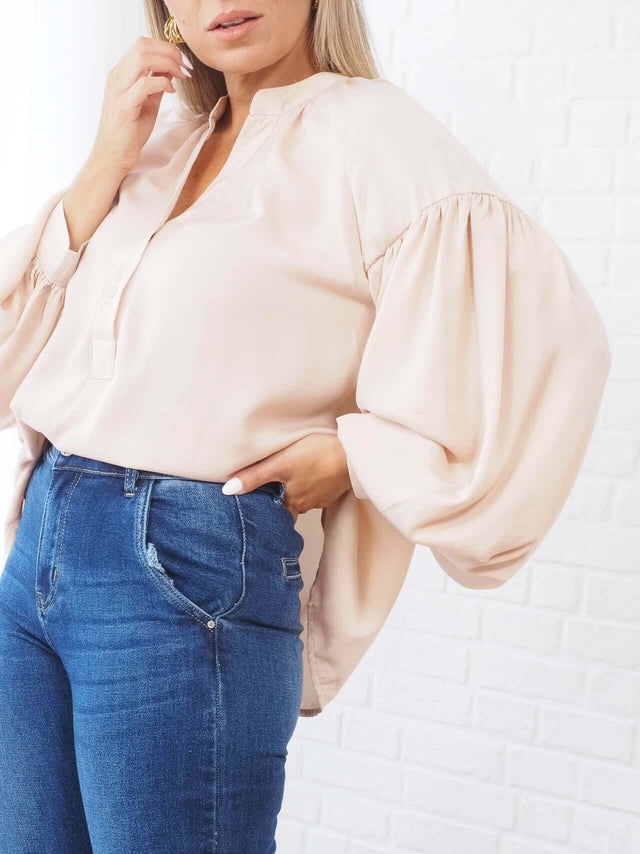 Camisas: Blusa para Senhora - Black Peach® Color: bege, kaki, verde Size: S, M, L | Outono / Inverno 2022