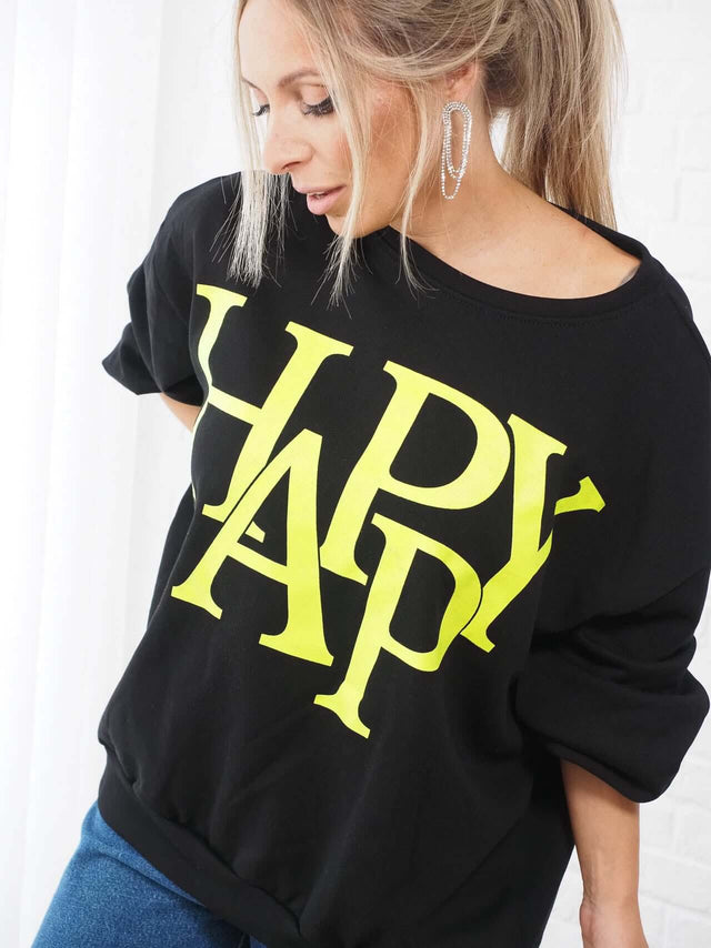 Sweatshirts: Sweatshirt para Mulher - Black Peach® Color: bege, preto Size: TU | Outono / Inverno 2022