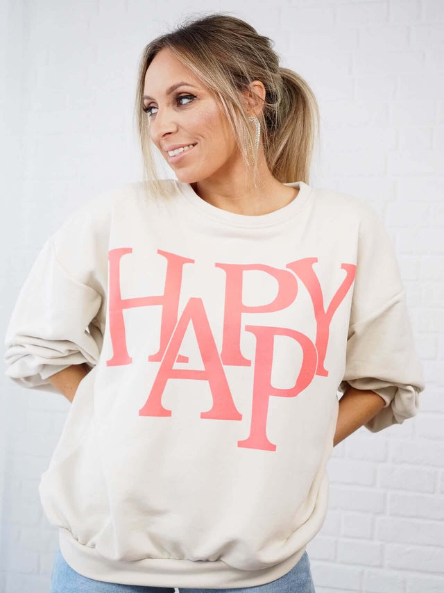 Sweatshirts: Sweatshirt para Mulher - Black Peach® Color: bege Size: TU | Outono / Inverno 2022