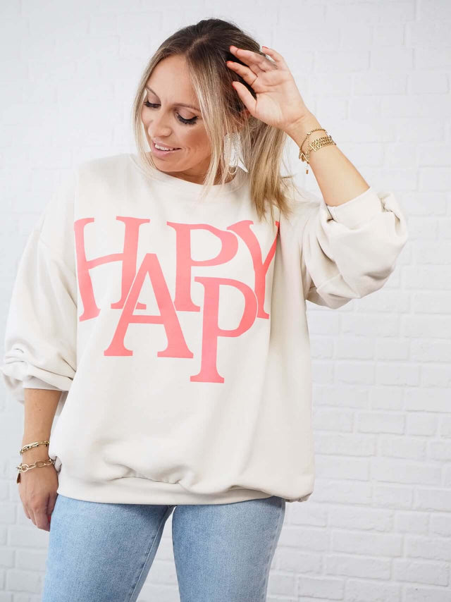 Sweatshirts: Sweatshirt para Mulher - Black Peach® Color: bege, preto Size: TU | Outono / Inverno 2022
