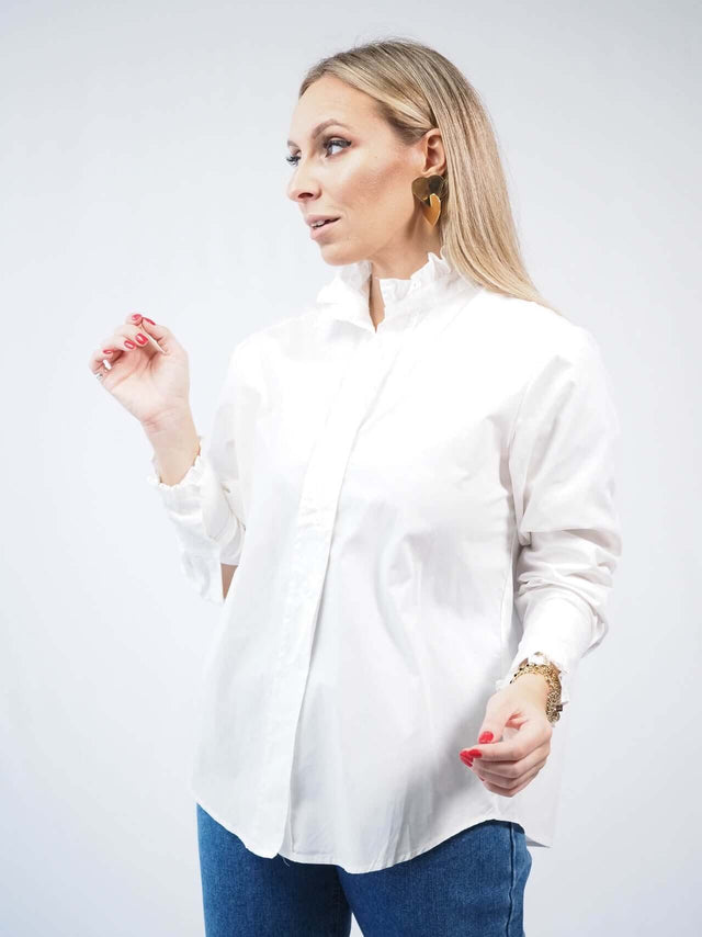 Camisas: Camisa Básica Branca - Black Peach® Color: branco Size: M | Outono / Inverno 2022