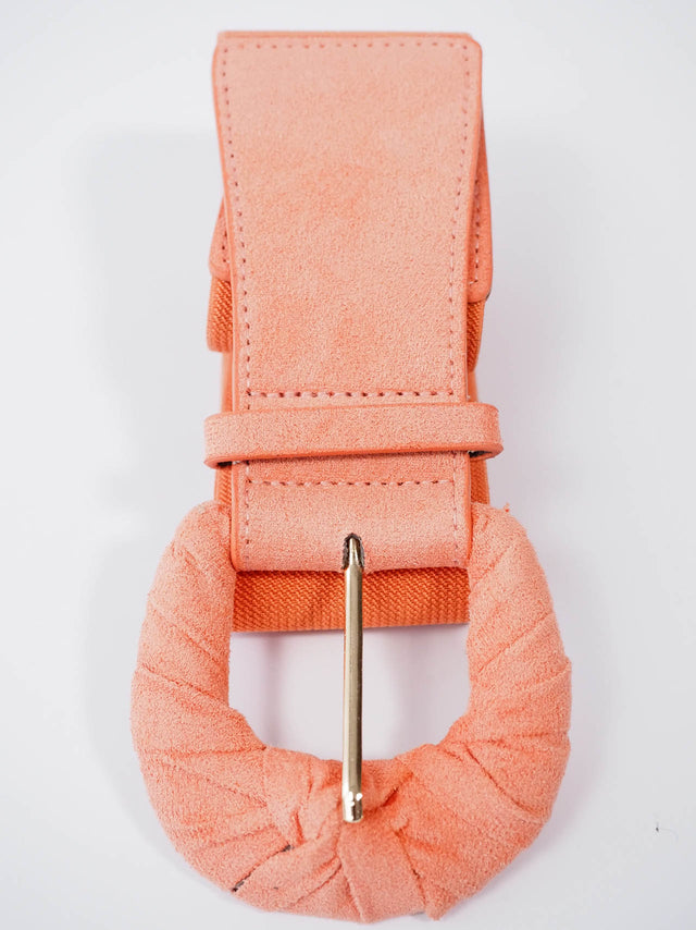 CEINTURE EN DAIM ÉLASTIQUE