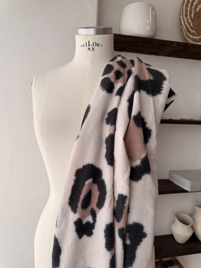 Cachecol de Malha Animal Print