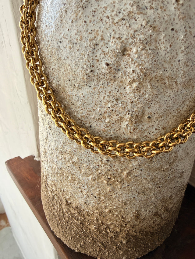 Colar em Malha Grossa