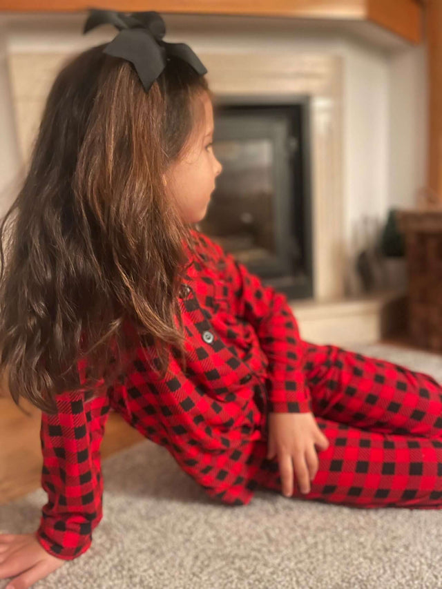 Children's Plaid Pajamas